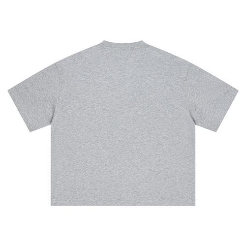 SOJO Grey Boxy Oversized T-Shirt