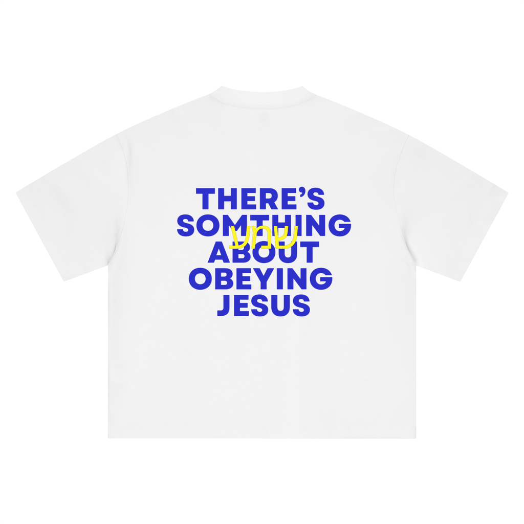 Obeying Jesus Boxy Oversized Tee