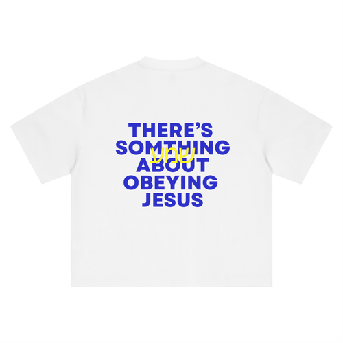 Obeying Jesus Boxy Oversized Tee