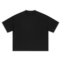 SOJO Black Boxy Oversized T-Shirt