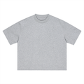 SOJO Grey Boxy Oversized T-Shirt