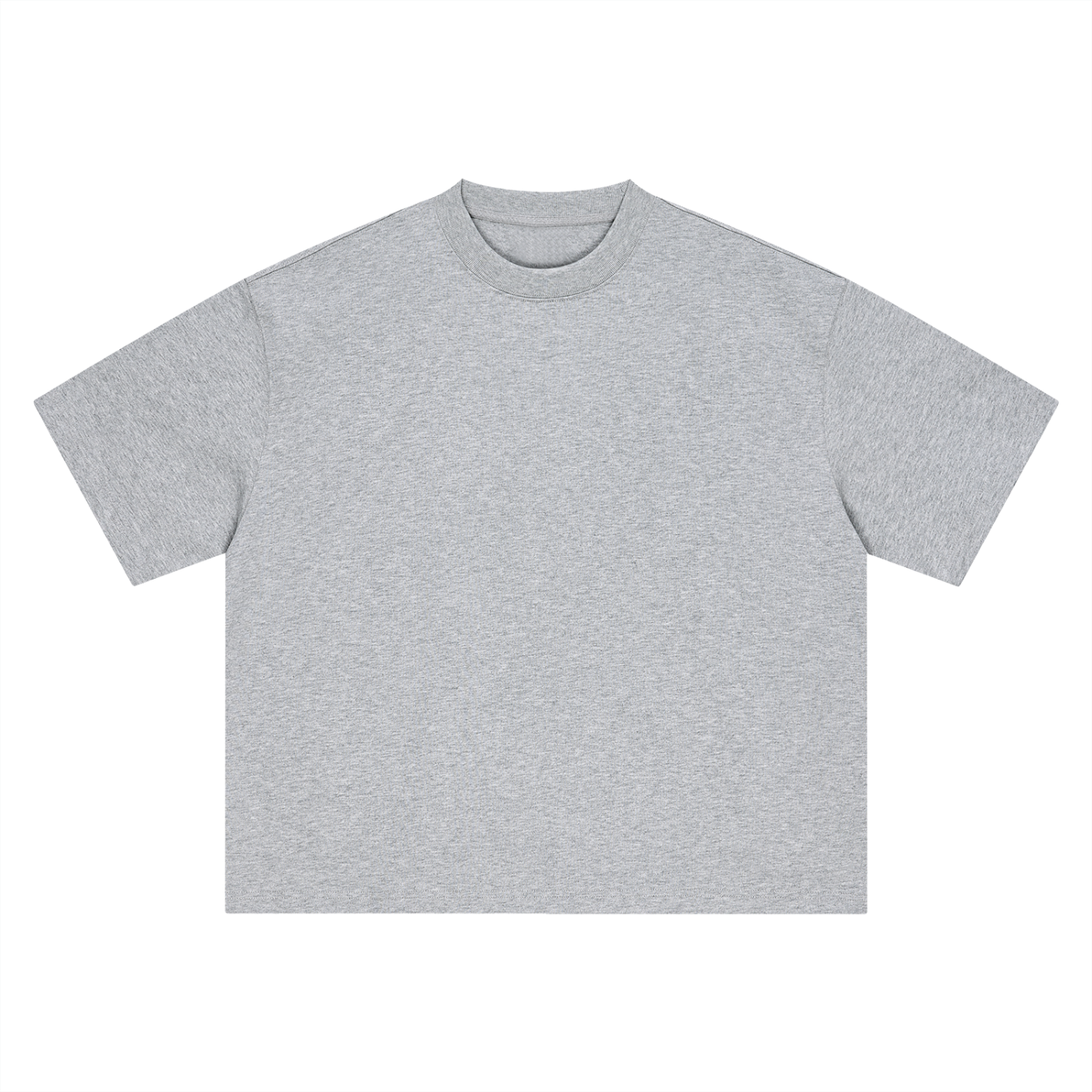 SOJO Grey Boxy Oversized T-Shirt