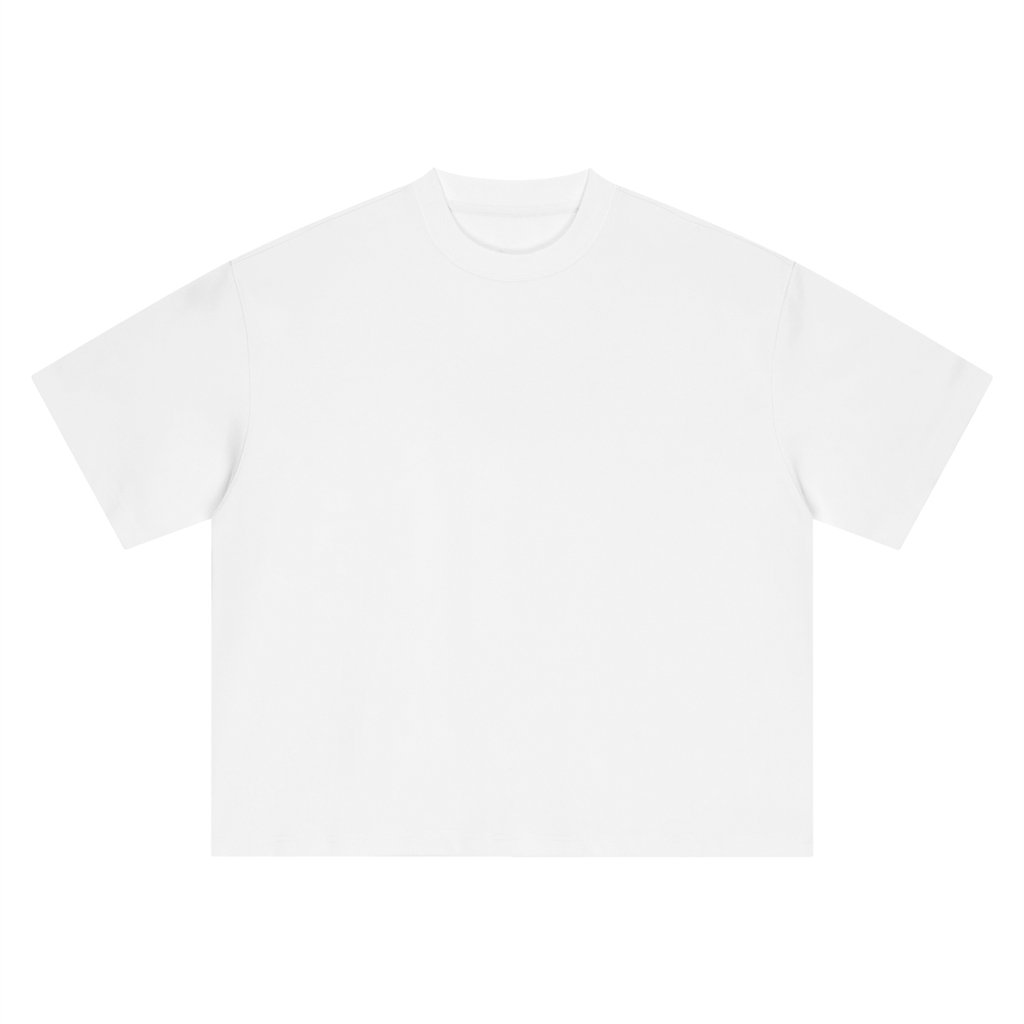 White Boxy Oversized T-Shirt
